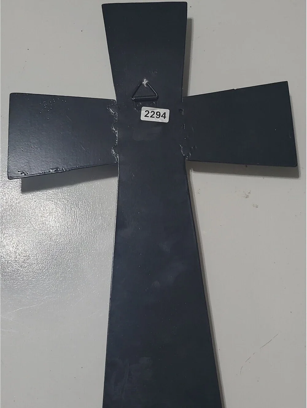 Rustic Wooden Cross Wall Decor 12.5x8